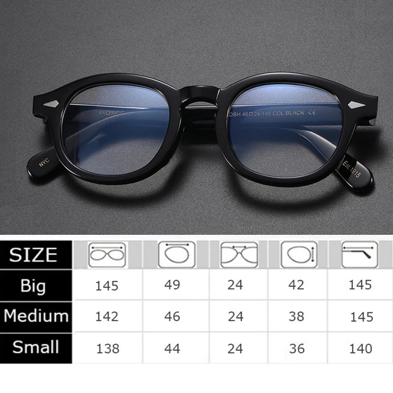 Lunettes Anti-lumière bleue pour hommes et femmes, Johnny Depp Lemtosh, pour ordinateur, verres tran