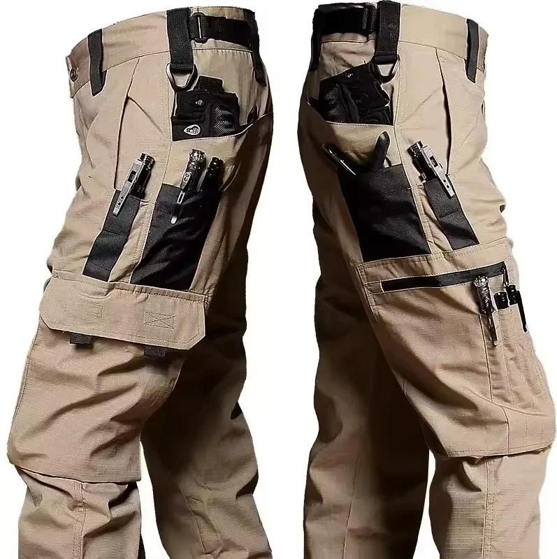 Pantalons tactiques pour hommes, pantalons imperméables, pantalons de sport décontractés pour hommes