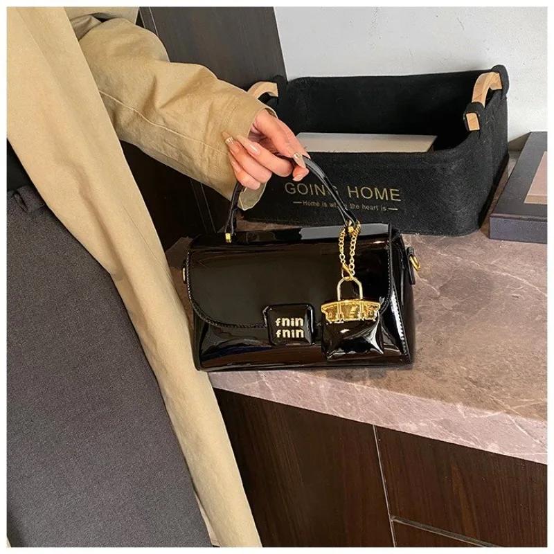 Sacs à langer élégants et simples de style parisien pour femmes, sac à bandoulière de créateur de mo