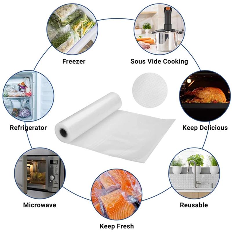 INKBIRD-Sacs de conservation des aliments sans BPA, rouleaux de scellage, sans danger pour le micro-
