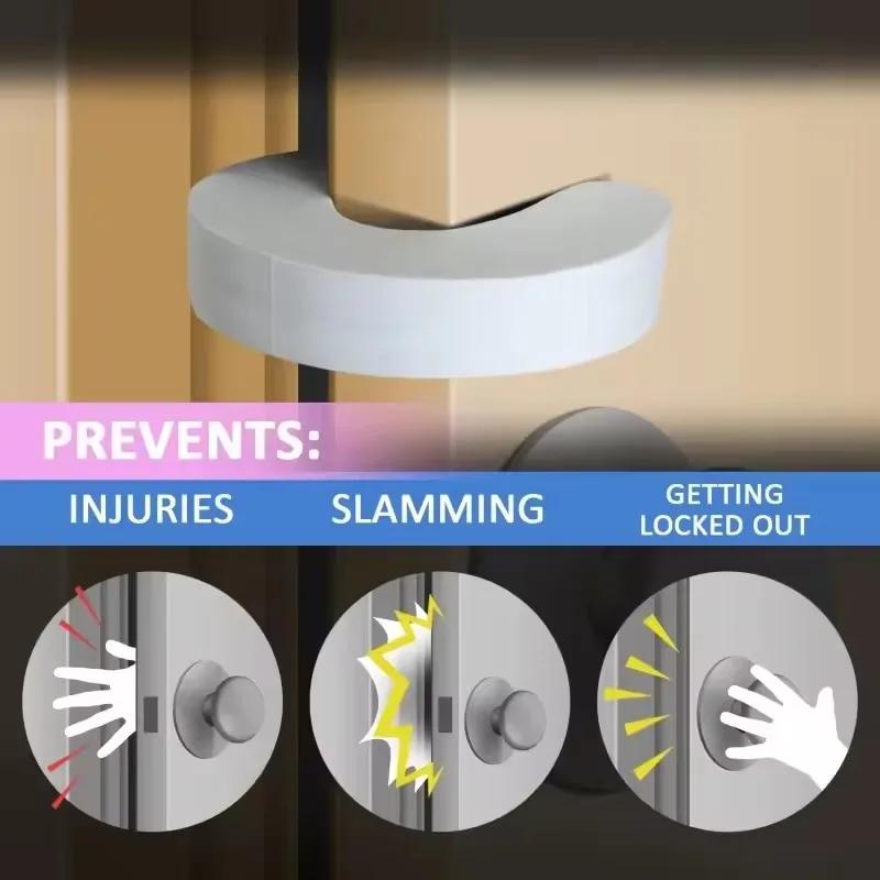 Butoirs de porte EVA pour enfants, Protection en forme de C, Anti-pincement, sécurité pour bébé, arr