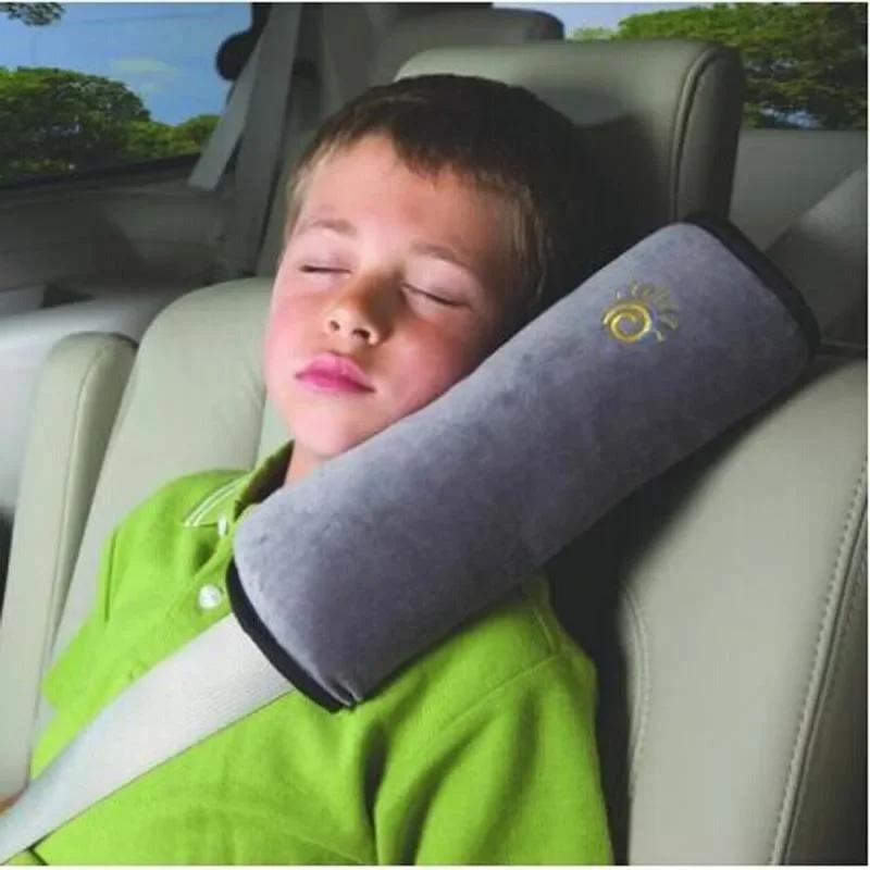 Oreiller de voiture pour bébé, coussin d'épaule pour harnais de sécurité, coussin de soutien de cein