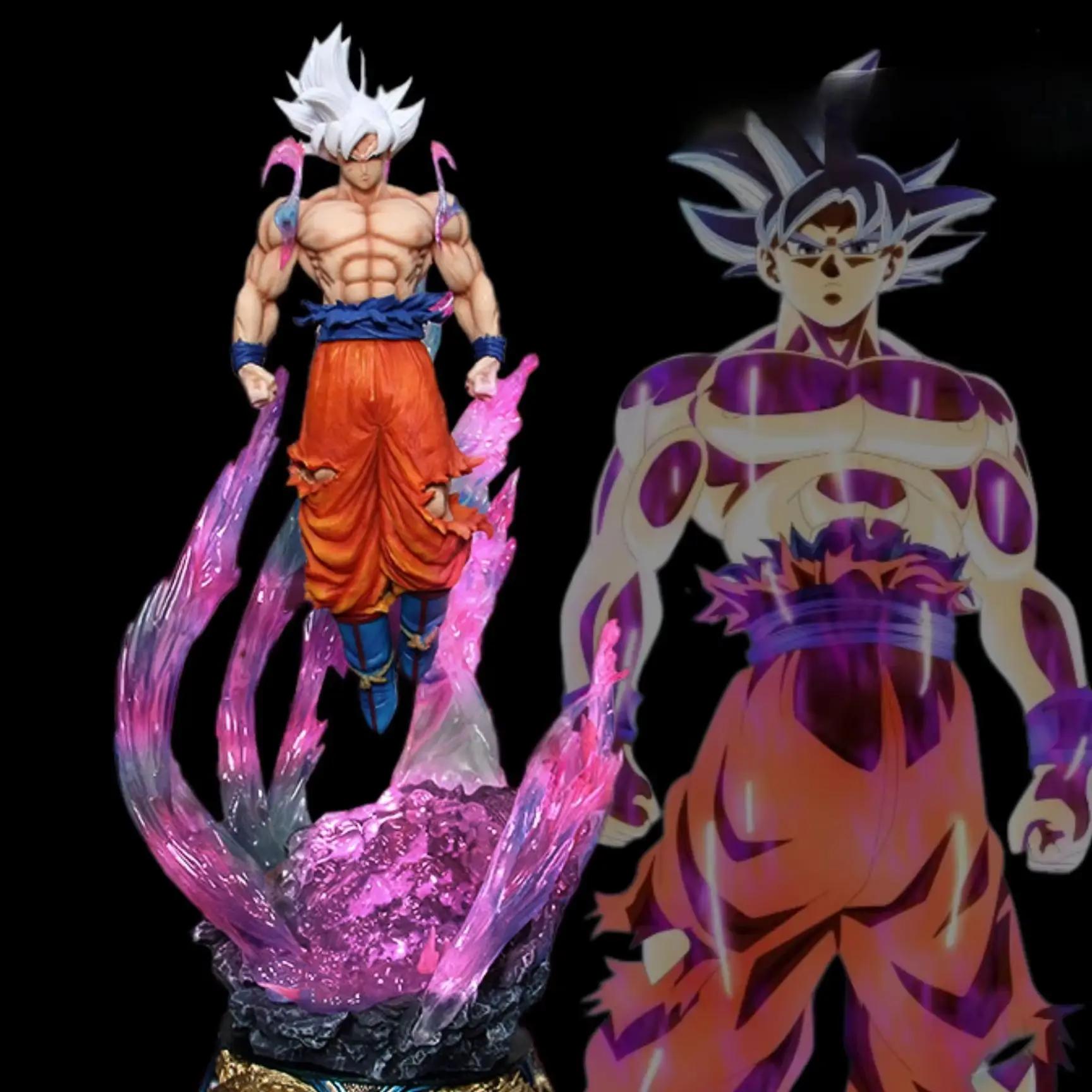 Nouvelle figurine Dragon Ball Son Goku 25 cm Ultra Instinct Super Saiyan 2025 – Statue en PVC, modèl