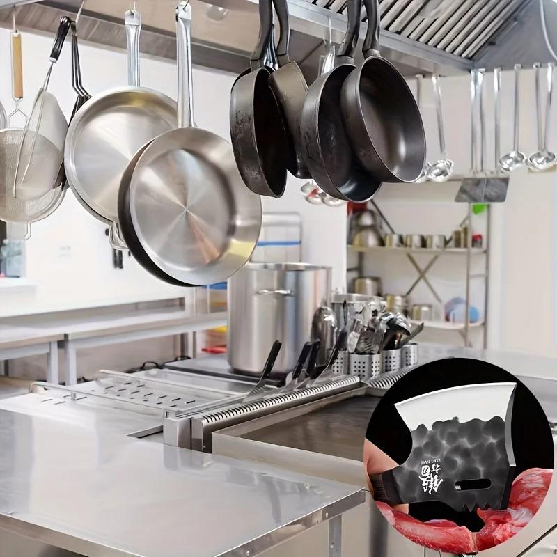 Couteau à découper épais, couteau spécial pour couper les os, couteau de boucher, adapté à la cuisin