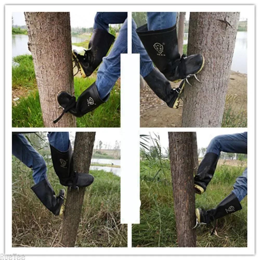 Outil d'escalade d'arbre, pointes d'escalade pour chaussures de chasse, escalade d'arbre en acier, c