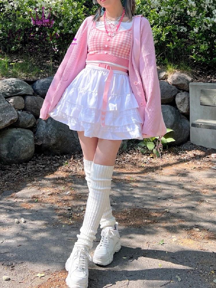 Mikumn-Jupes à carreaux pour filles punk, Harajuku Y2k, Kawaii, jupes pour femmes, gothique japonais