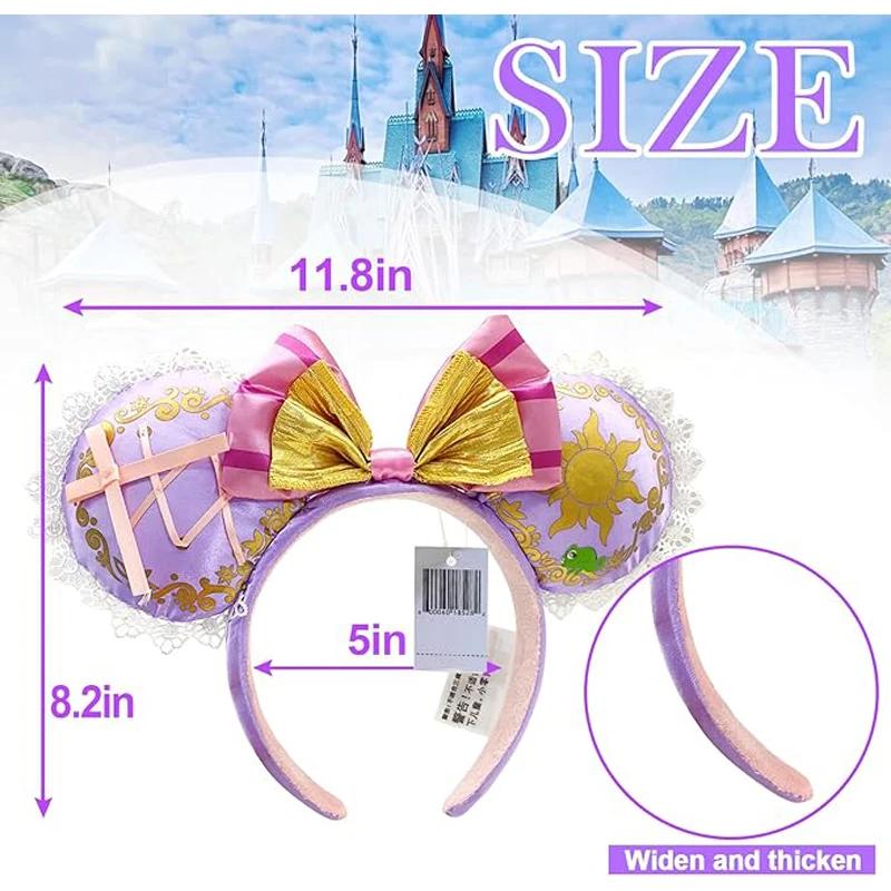 DISNEY princesse souris bandeaux Anna raiponce congelé arc bandeau fête d'anniversaire Halloween Cos