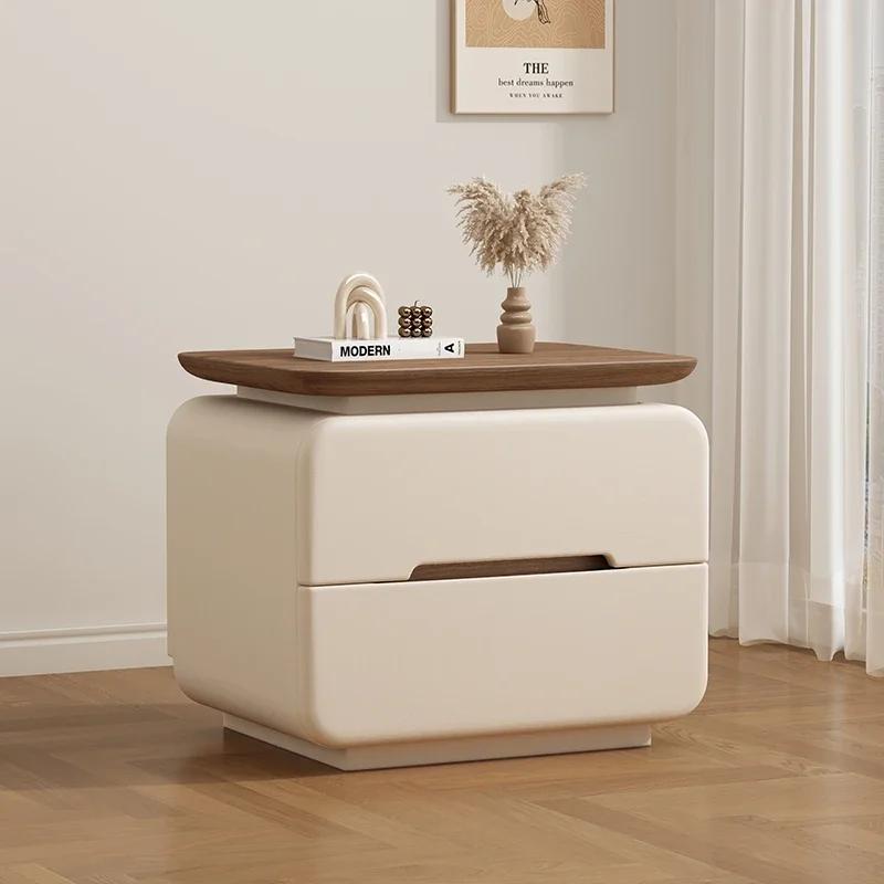 Table De nuit européenne élégante, rangement Simple et tendance, Table De nuit De luxe mignonne avec