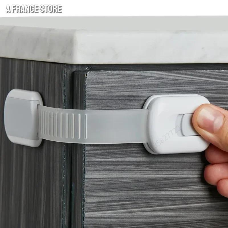 Serrure de sécurité pour bébé, serrure de sécurité pour tiroir, armoire adhésive pour tiroir, loquet