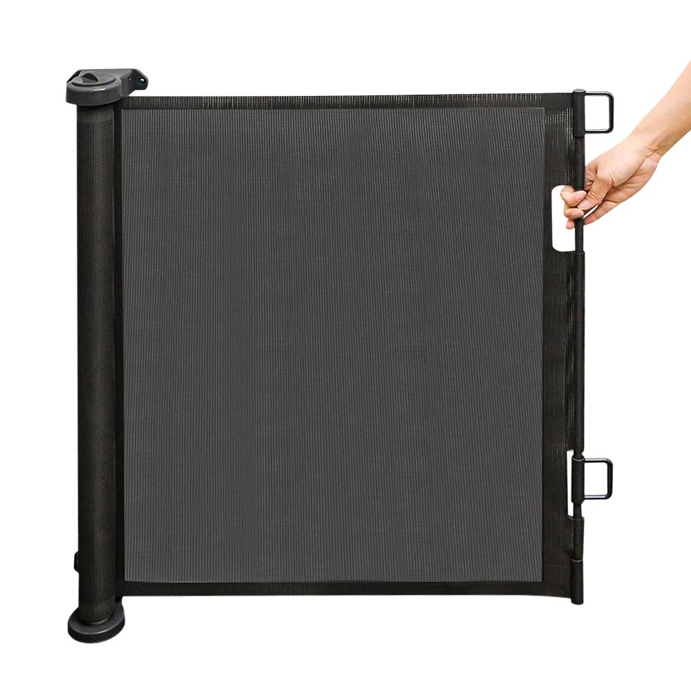 Porte d'escalier extensible 0-150 Cm, porte de barrière pour bébé, porte de sécurité pour enfants, c