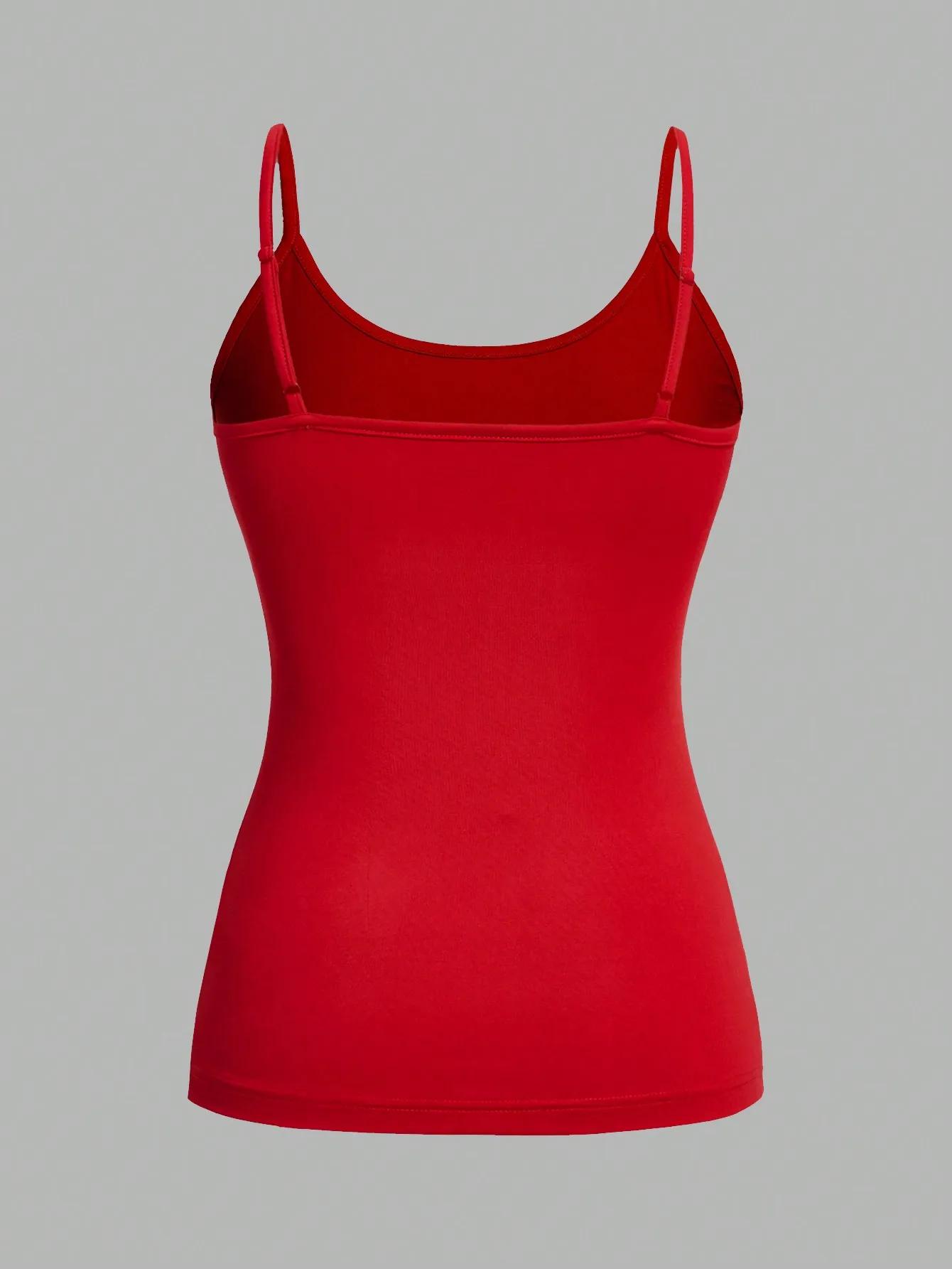 4 pièces femmes couleur unie Camisoles gilet femmes débardeurs femme été Sexy sangle hauts basiques 
