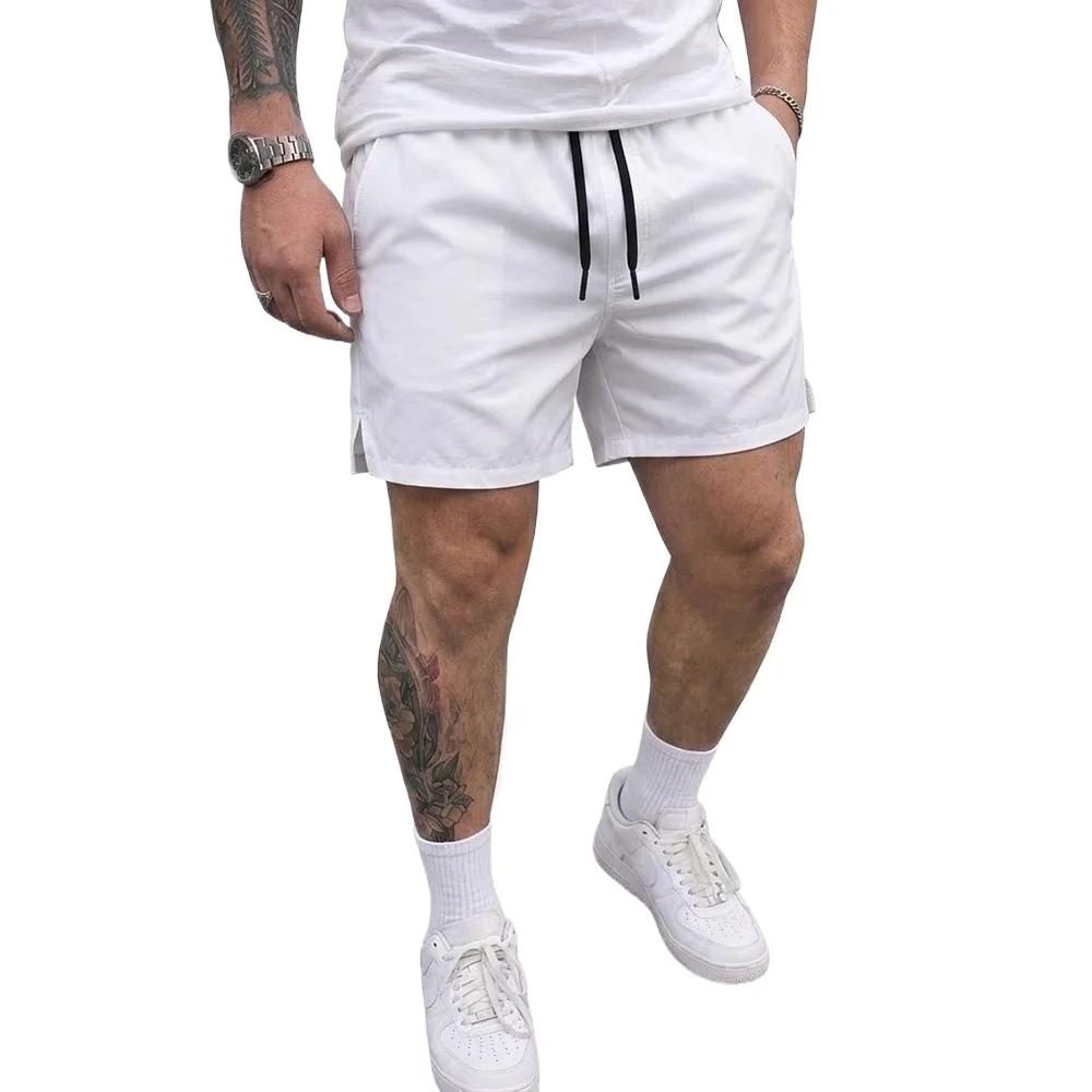 Shorts de sport d'été pour hommes, shorts d'entraînement à séchage rapide, pantalons décontractés at
