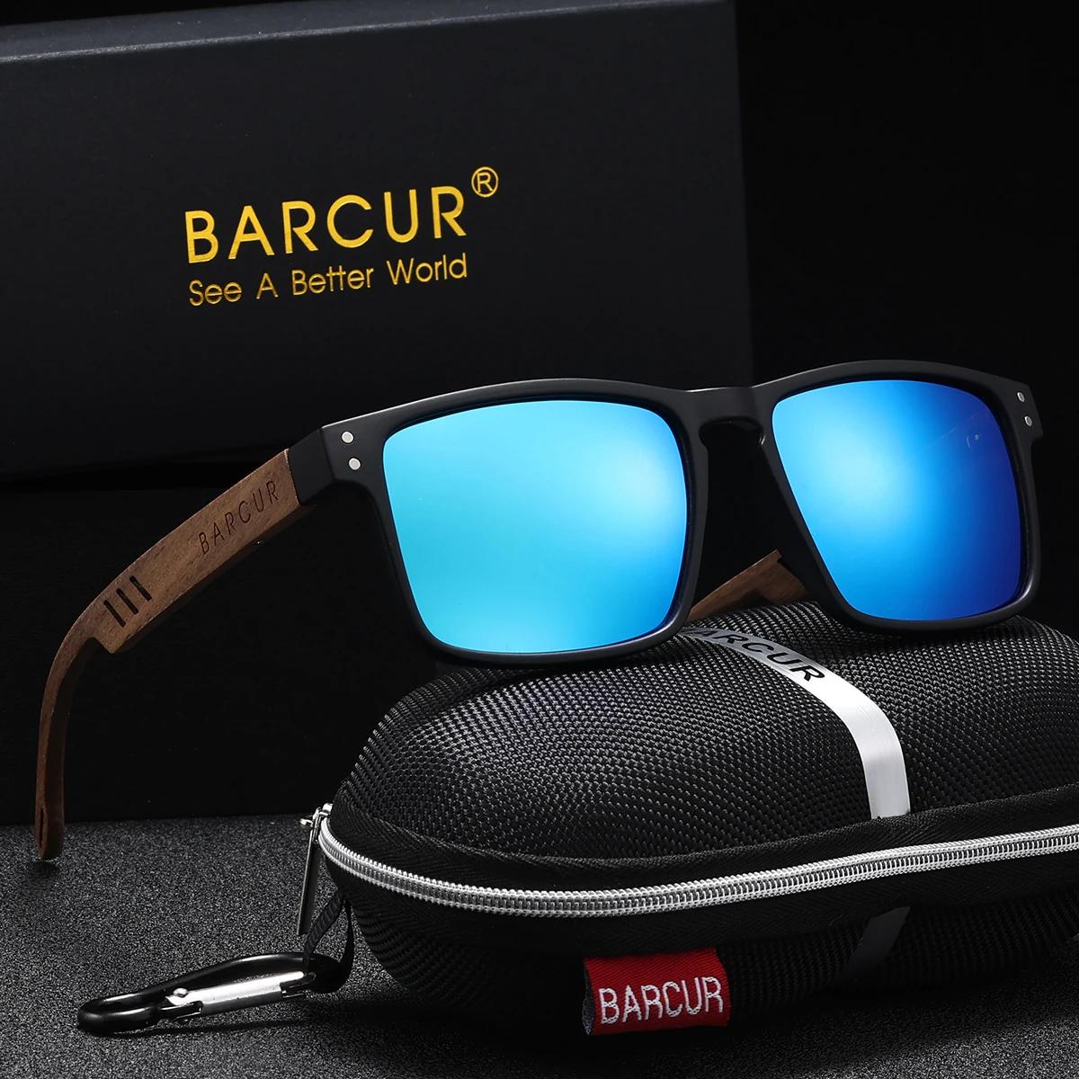 BARCUR Lunettes de soleil de style professionnel simples et confortables, classiques et polyvalentes