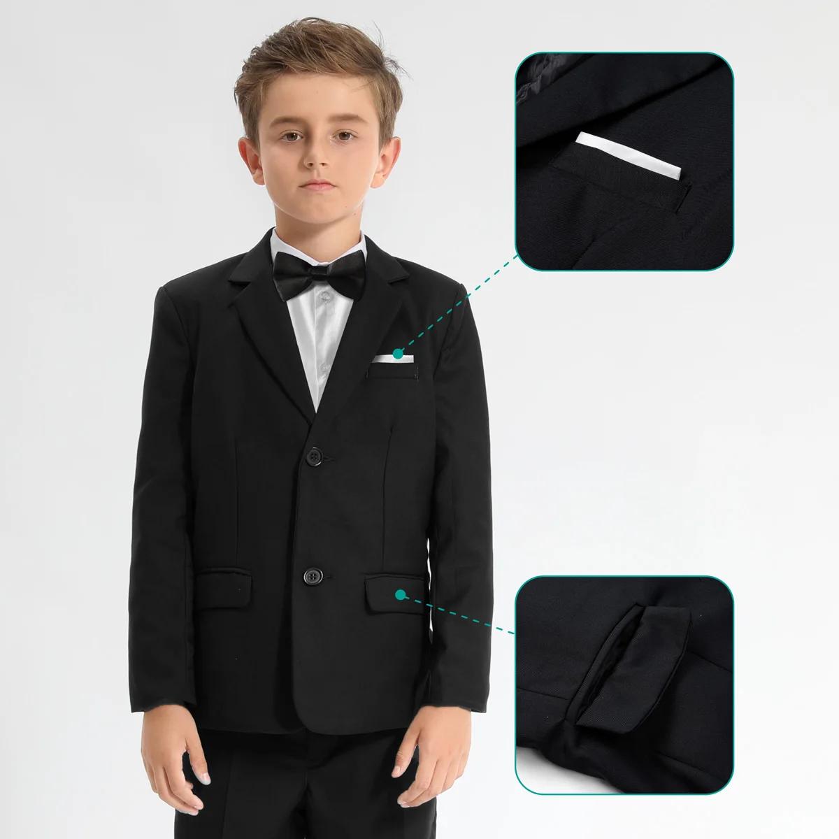 Costumes pour garçons enfants mariage pâques église smoking adolescent école Performance Piano tenue