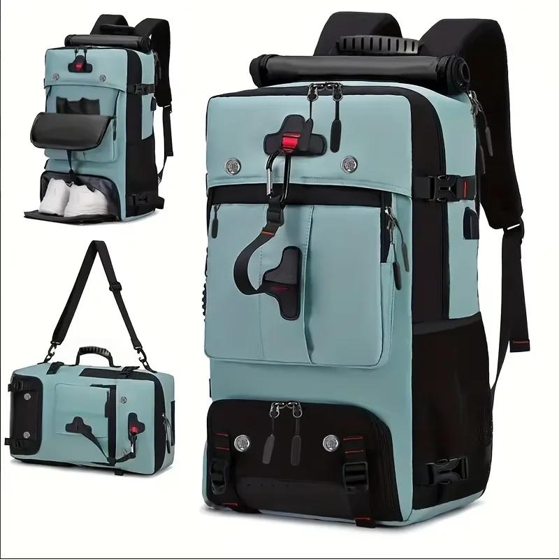 Sac à dos de voyage pour homme, sac à dos décontracté pour homme pour voyage, grand sac à dos de voy