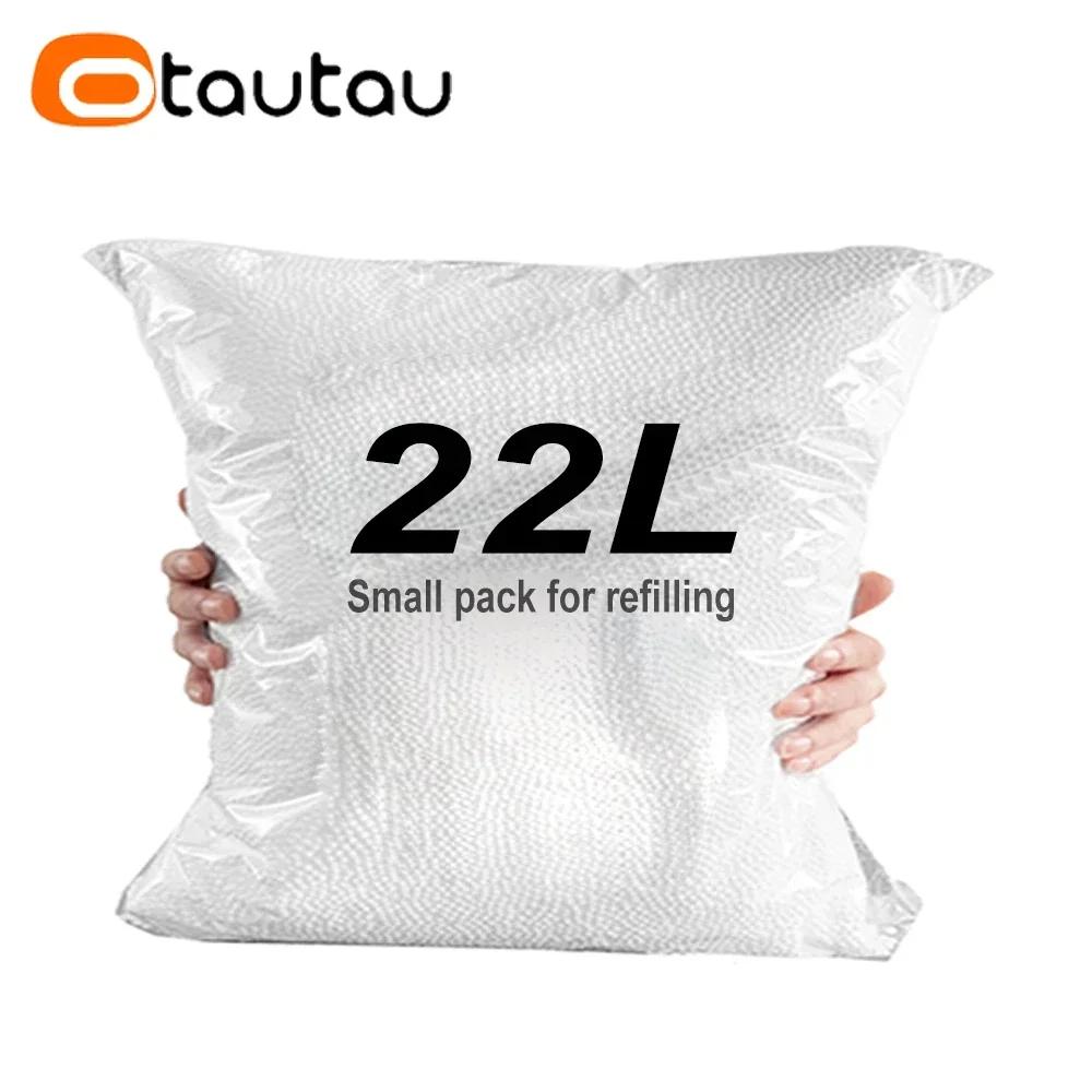 OTAUTAU-Remplissage de pouf boule EPS, mousse de remplissage, sac de haricot en polystyrène, remplis