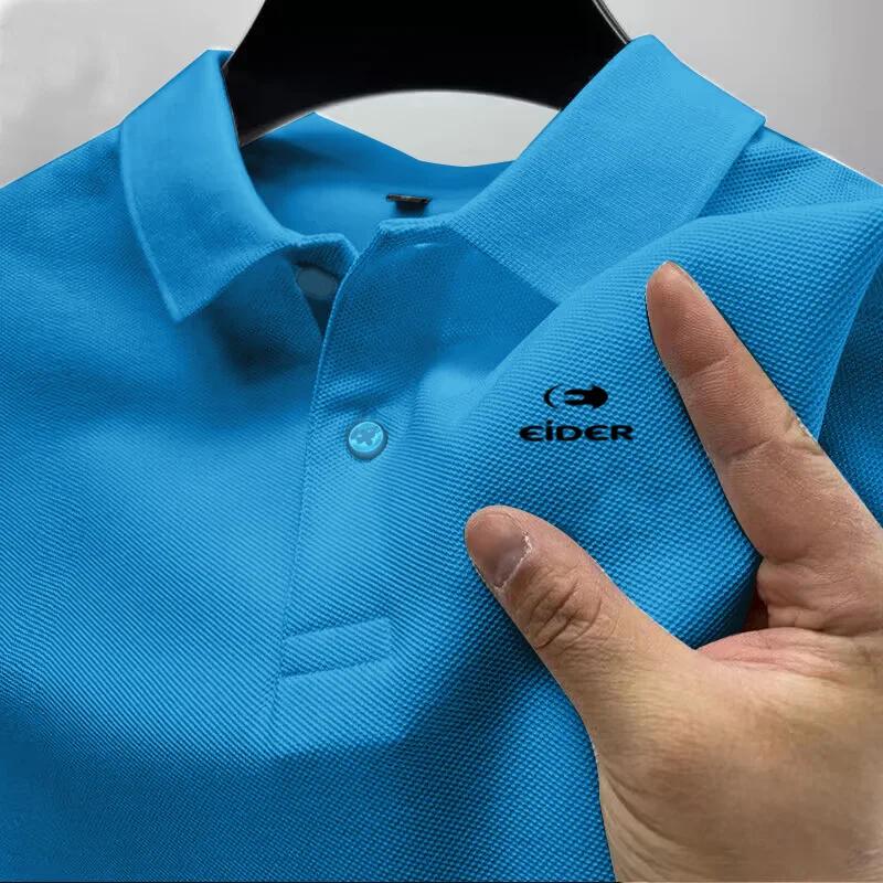 Polo décontracté de luxe pour homme 2026, vêtements d'été de marque de haute qualité à manches court