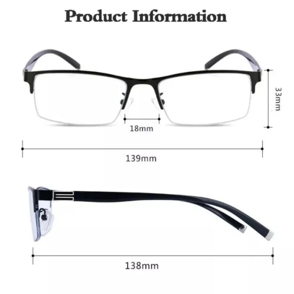 Lunettes de lecture multifocales pour hommes et femmes, presbytes, Anti-lumière bleue, rétro, 2023