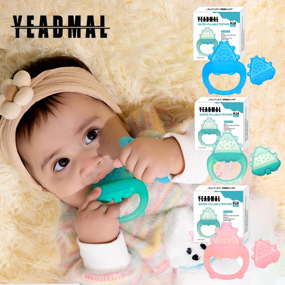 Jouets de dentition en silicone pour bébé congélables – Soulagement du refroidissement pour bébés de