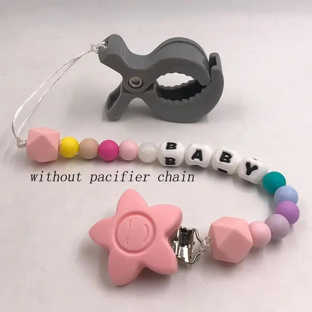 Pince crocodile pour poussette de bébé, 2 pièces, accessoires de landau, crochet portable pour siège