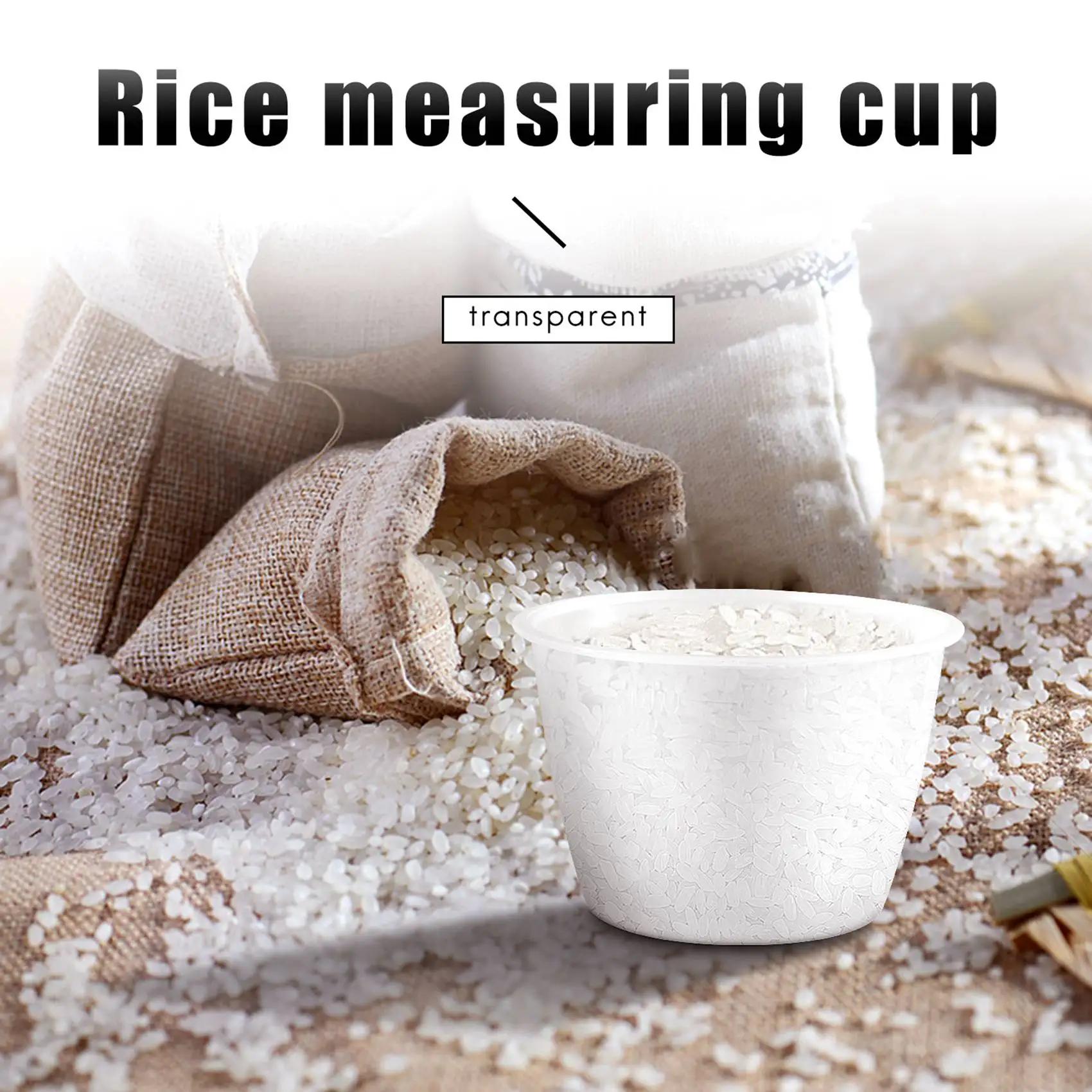 Tasse en plastique pour mesurer le riz, 120ml, blanc clair, pour cuiseur électrique, 2 pièces