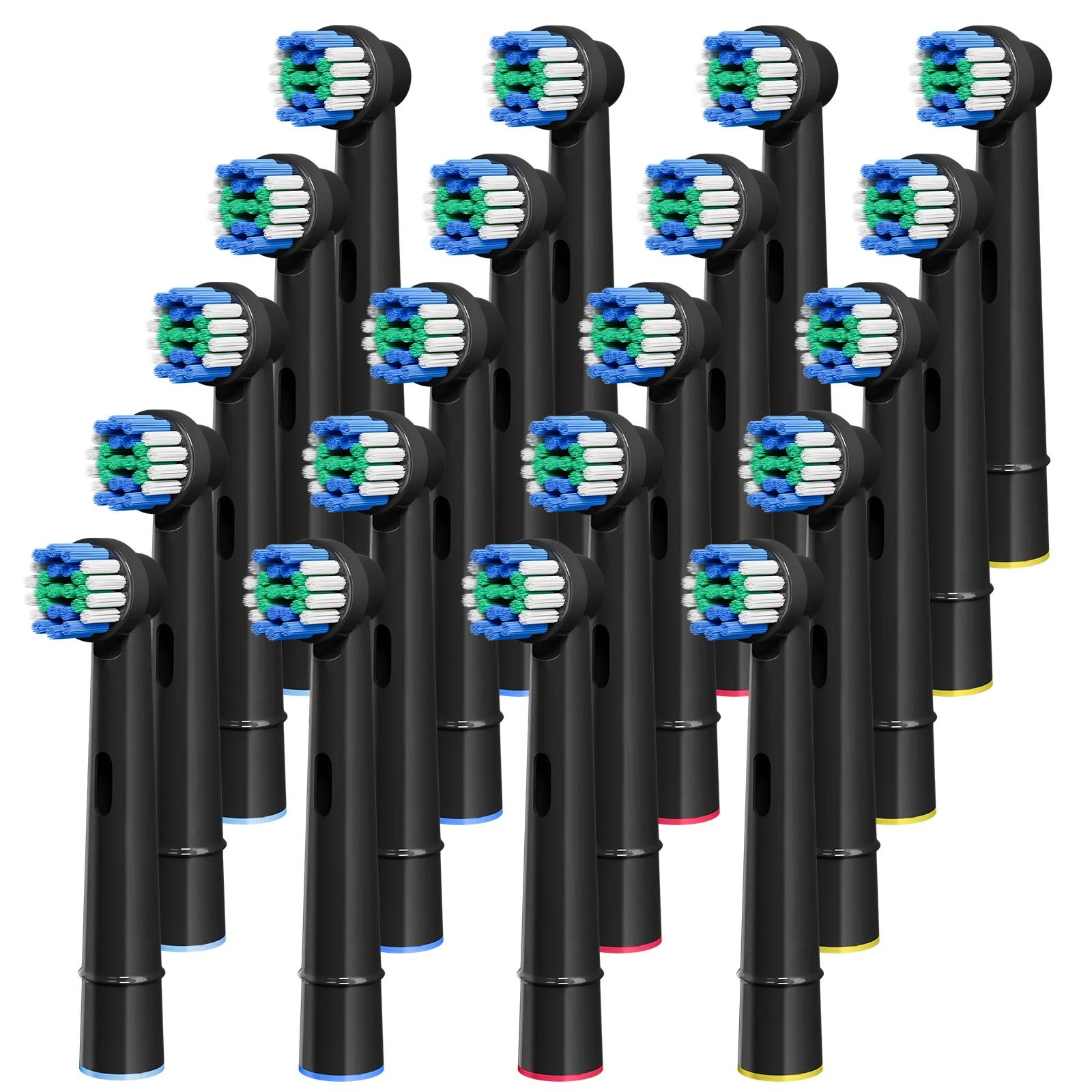 Têtes de brosse à dents de rechange compatibles avec les têtes de brosse électrique professionnelle 