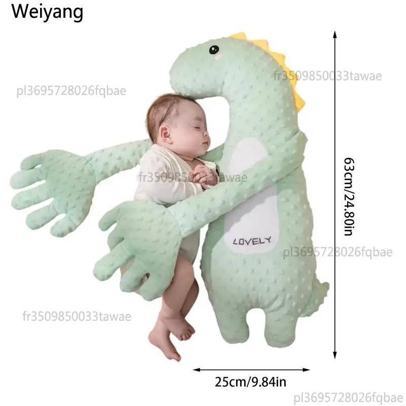 Doudou apaisant pour bébé avec fonction de tapotement automatique, vitesse réglable et télécommande,