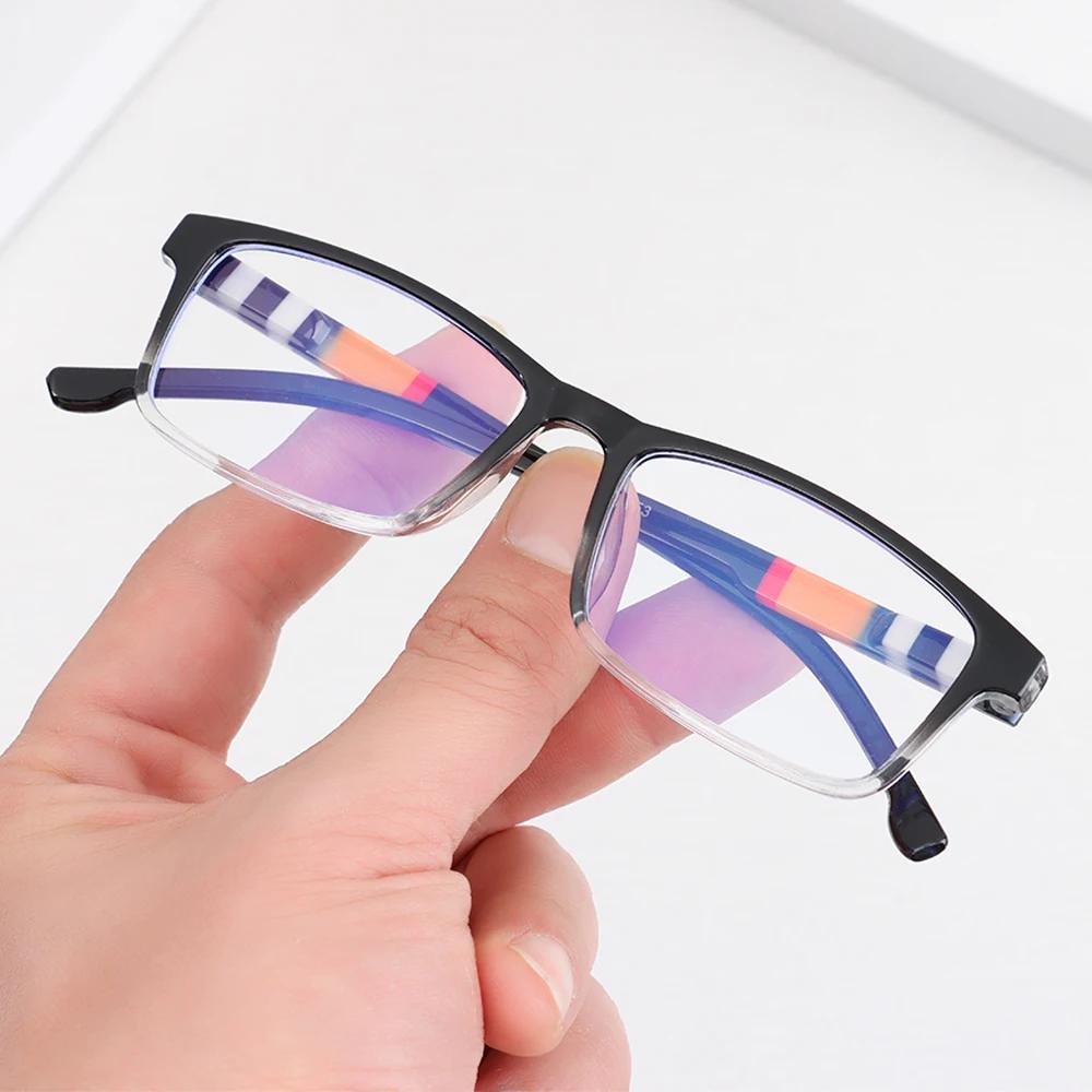 Lunettes de lecture anti-lumière bleue unisexes, lunettes de protection des yeux ultra-légères, lune