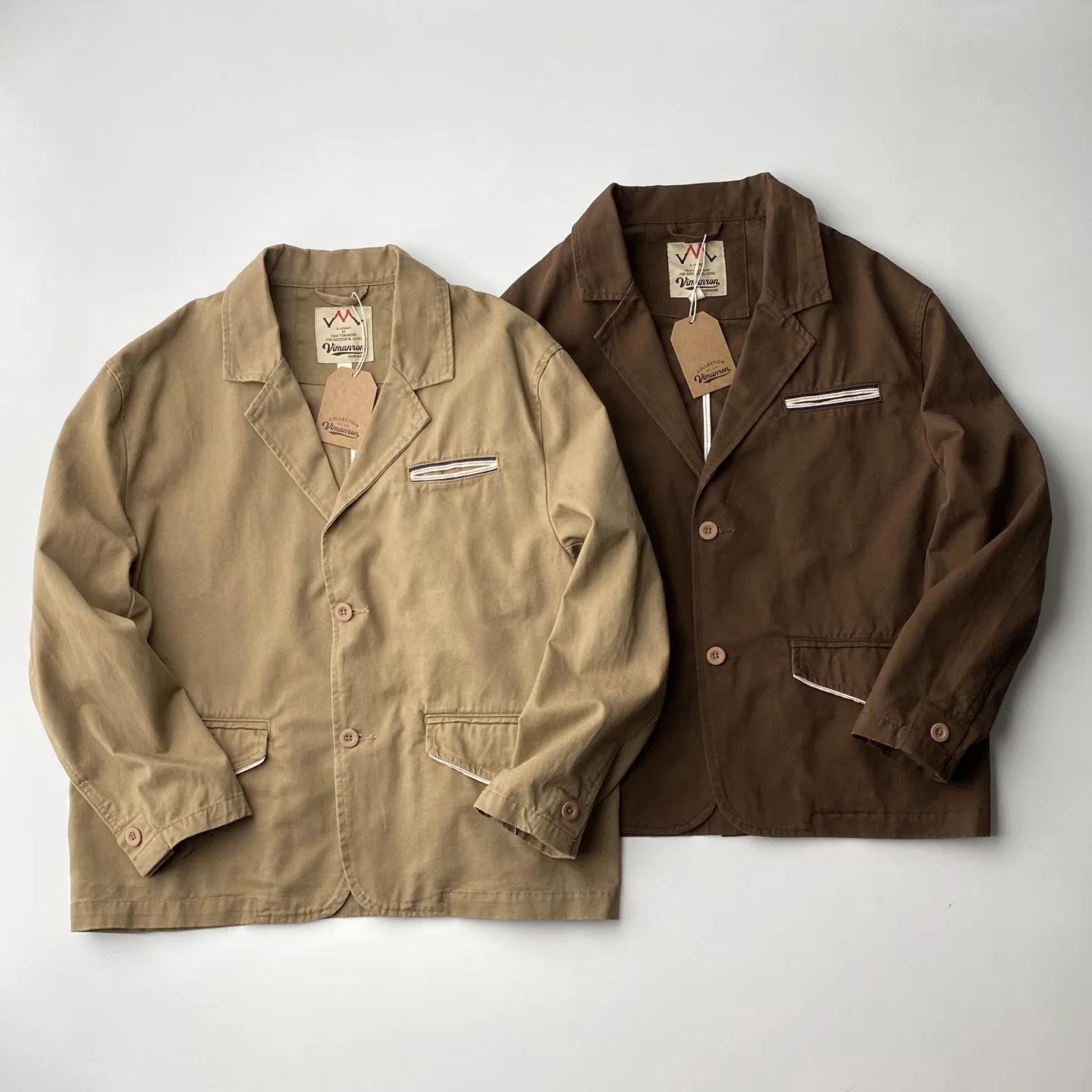 Veste Cargo américaine décontractée pour hommes, nouvelle collection printemps et automne 2026, Simp