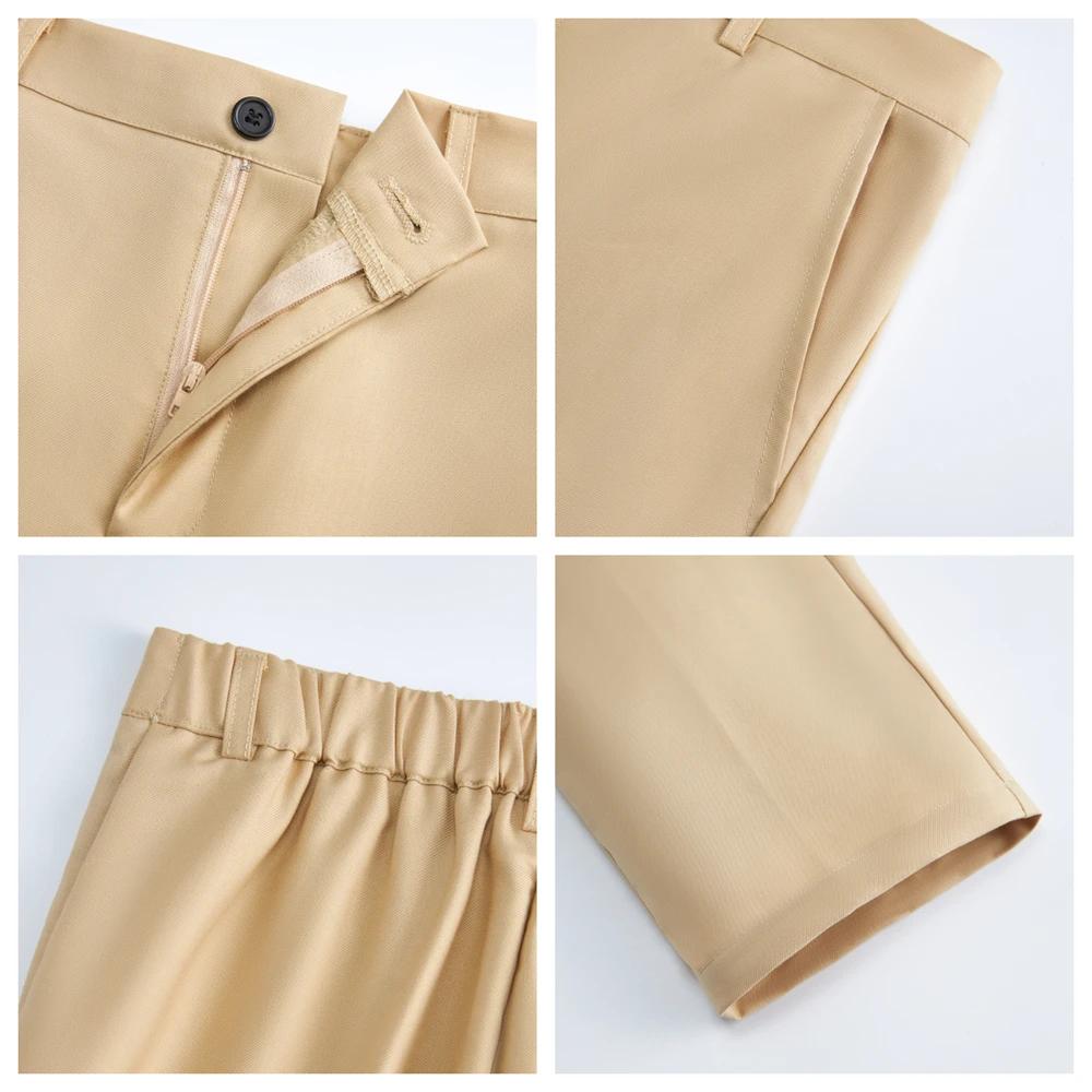 Ensemble de costume formel pour garçons, avec col en velours, Blazer à un bouton, gilet, pantalon, n