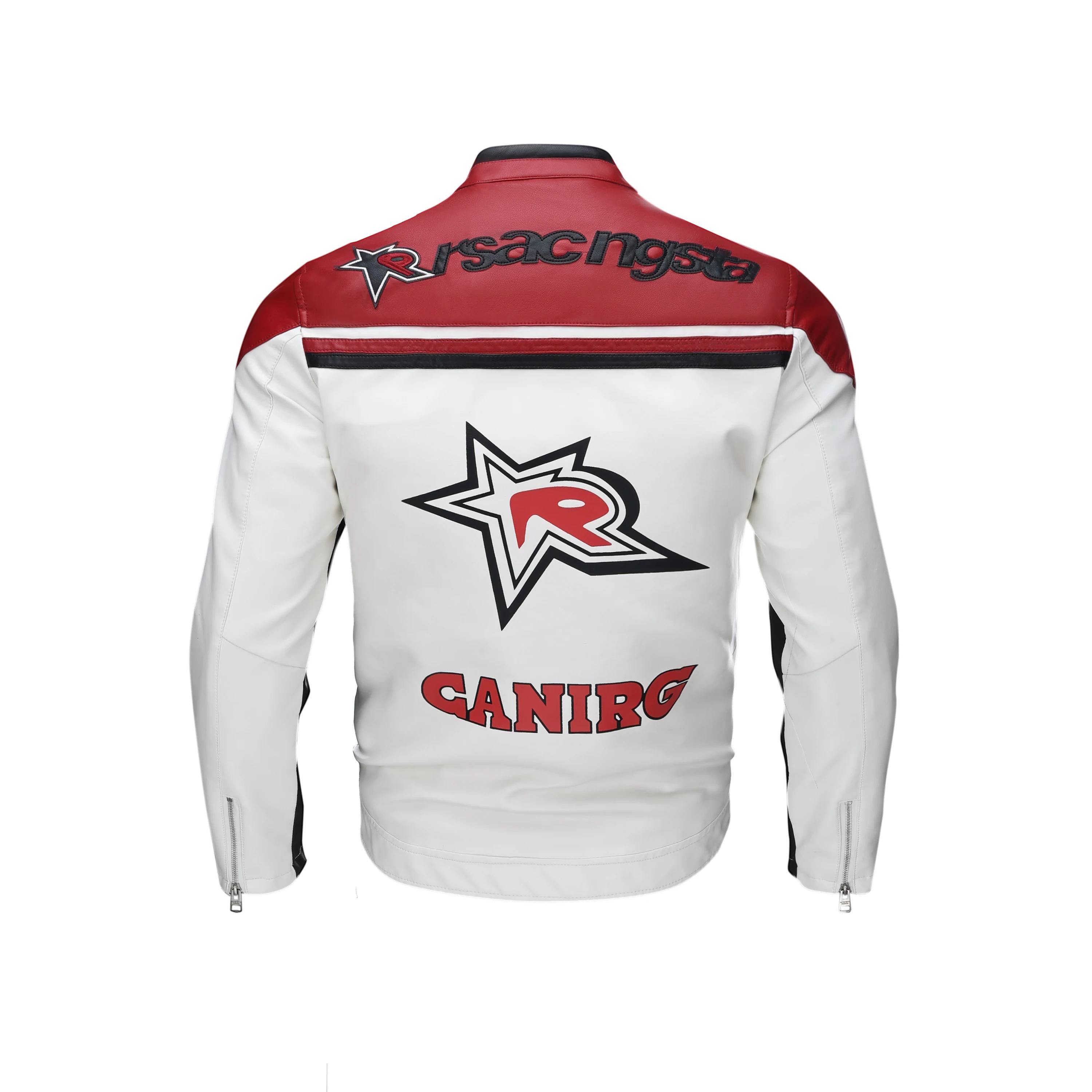 Vestes en cuir pour hommes automne décontracté moto veste en polyuréthane Biker manteaux en cuir mar