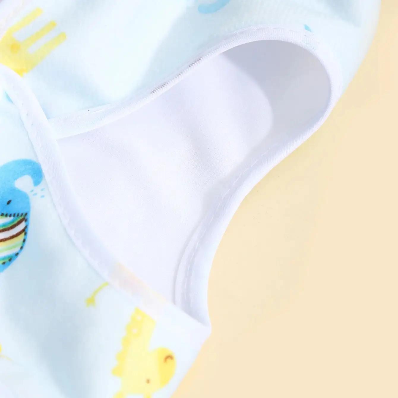 Bavoirs imperméables en coton pour bébé - Lot de 4/6/8/10 pièces - Protection repas garçons filles