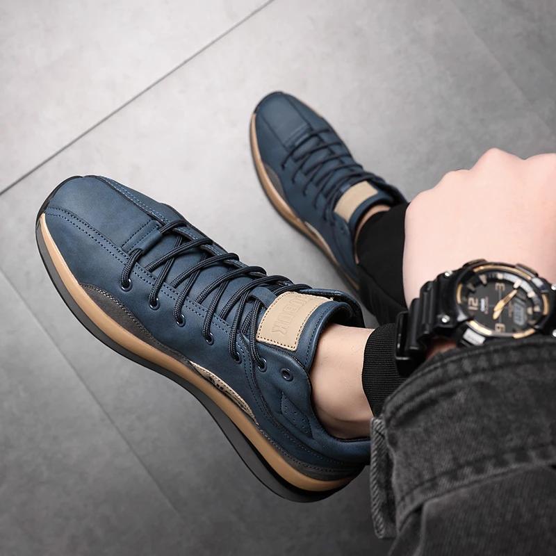 Chaussures décontractées pour hommes à la mode, chaussures basses respirantes et légères pour hommes