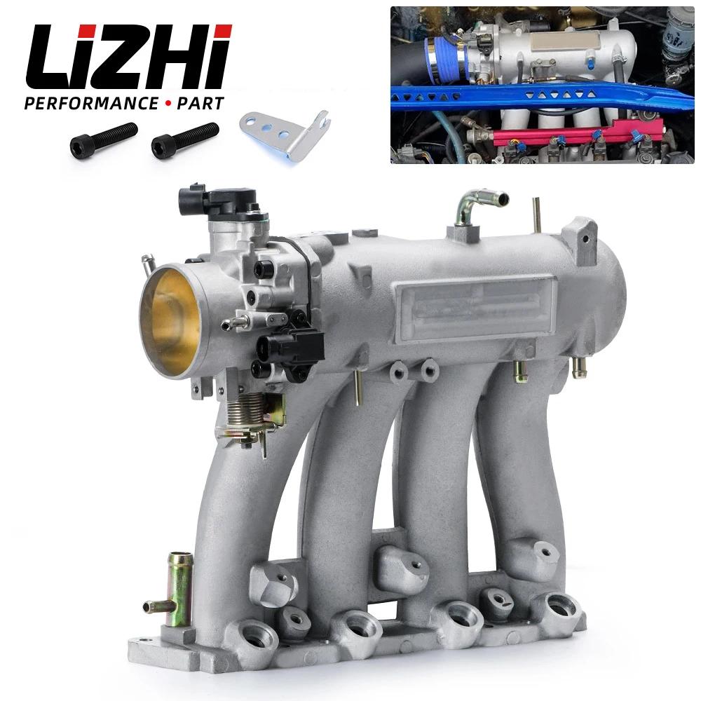 Collecteur d'admission LZ en aluminium D15 D16 série D, avec corps d'accélérateur de 70mm et TPS pou