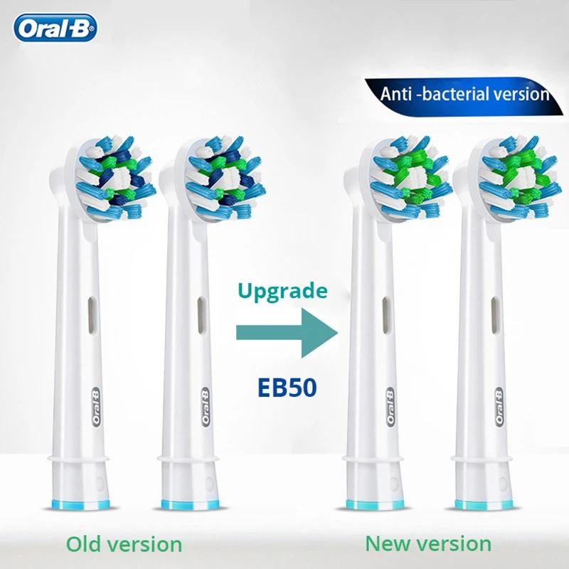 Têtes de brosse de rechange originales Oral B, pour brosse à dents électrique rotative oral-b, vérit