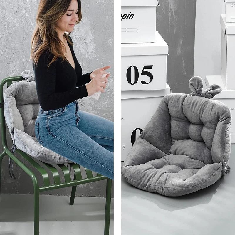 Inyahome mignon velours chaise coussin de siège pour dortoir bureau Kawaii jeu chaise à bascule cous