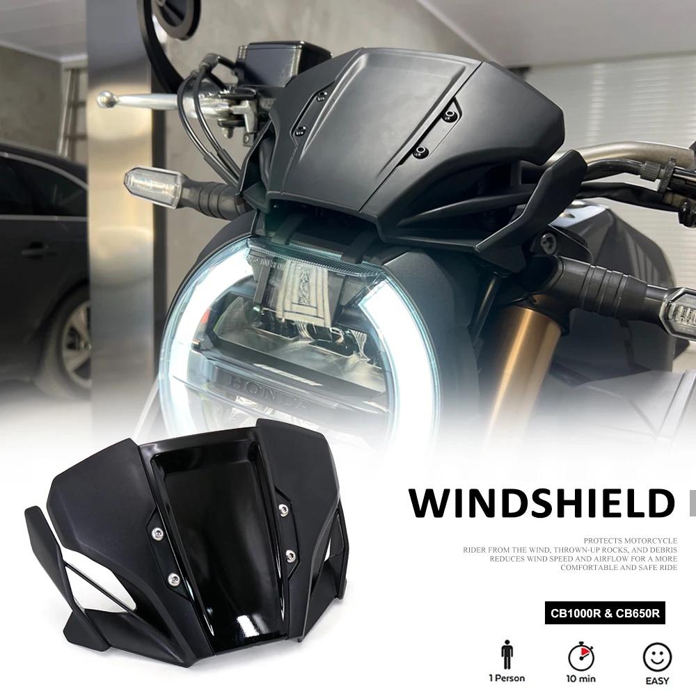 Pare-brise de moto pour HONDA CB650R CB1000R CB 650 1000 R, accessoires carénage de pare-brise ABS, 