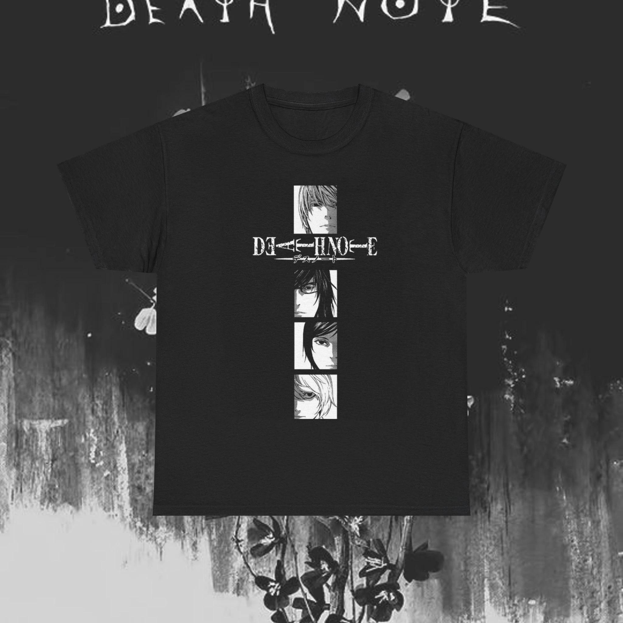 Un incontournable pour les fans d'anime T-shirt gothique avec imprimé tête de mort mystérieux à manc