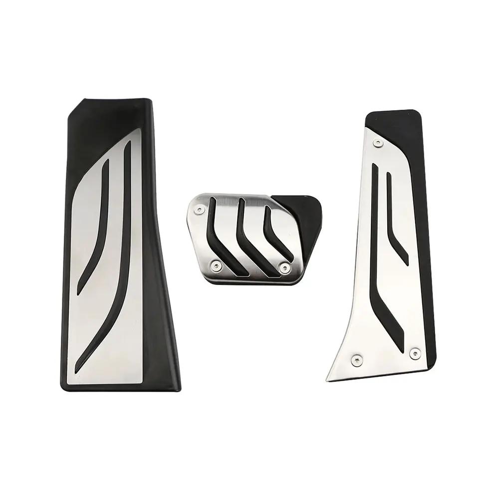 Pédales de voiture pour BMW série M 5 F10 F11 523i 528i 530i 535i 550i AT MT plaques de pédale autom