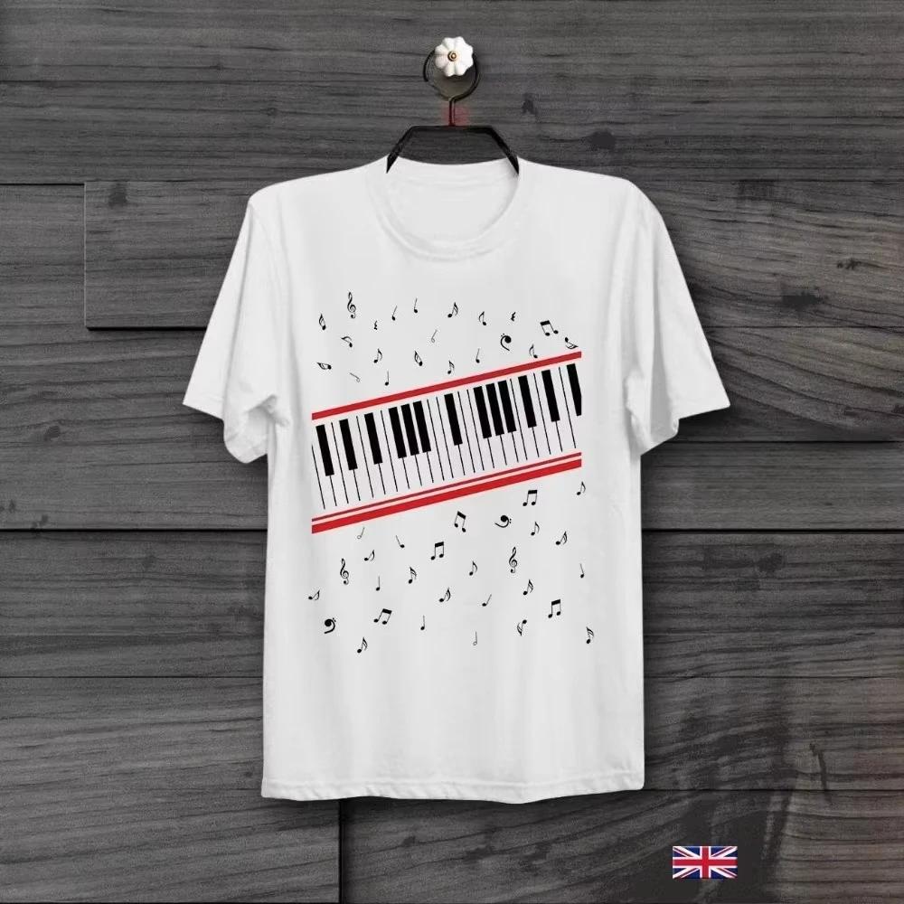 Manches courtes coton homme vêtements Piano Beat It Michael Jackson Mtv vidéo rétro Vintage Hipster 