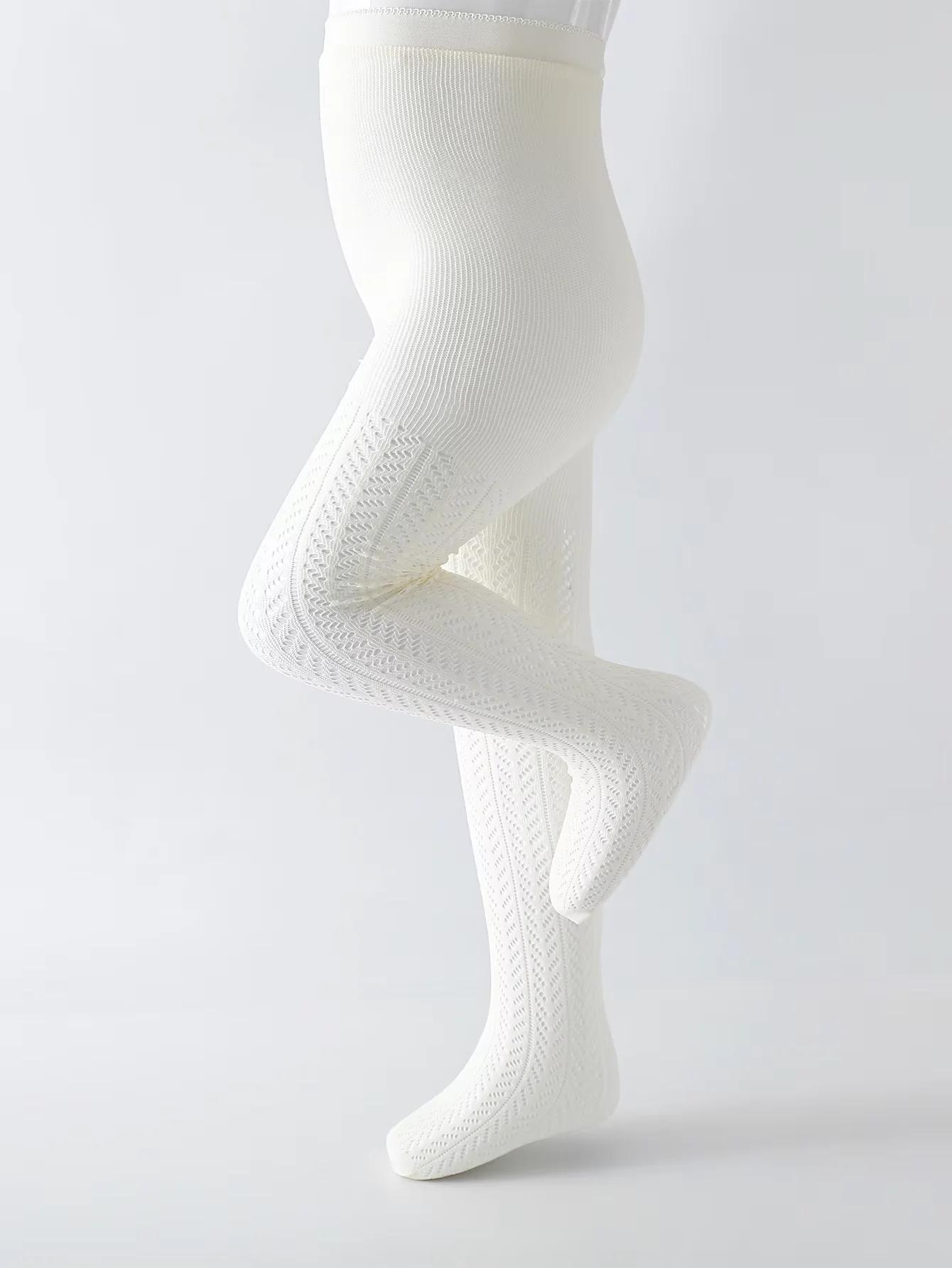 1 paire de bas d'été en maille fine pour enfants, collants Lolita en résille mignons Vintage coréens