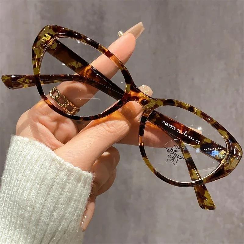 Lunettes de myopie rétro œil de chat coréen, à la mode, Anti lumière bleue, vue de près, Ultra légèr