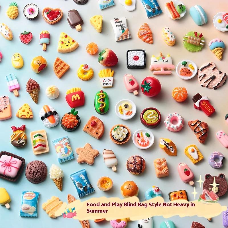 40 mini-boîtes surprises en résine en forme de bonbons, accessoires alimentaires, décorations artisa