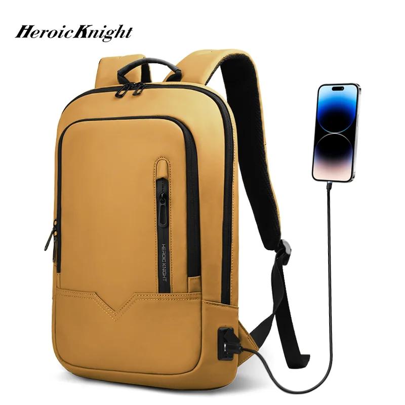 Heroic Knight sac à dos hommes multifonction affaires étanche mince sac à dos pour ordinateur portab