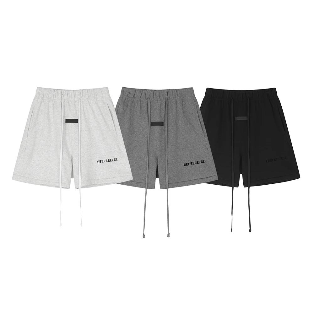 Shorts d'été 2020, sixième collection, imprimé lettres, shorts en coton pour hommes, shorts à cordon