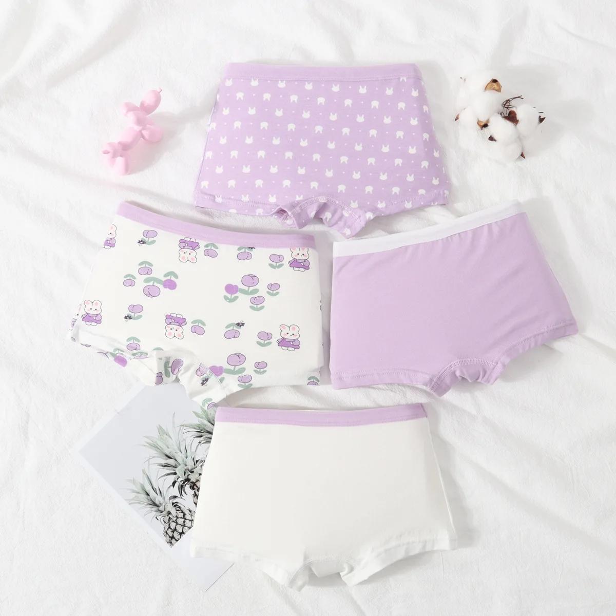 Nouveaux sous-vêtements pour enfants, sous-vêtements en coton, sous-vêtements pour filles, boxeurs p