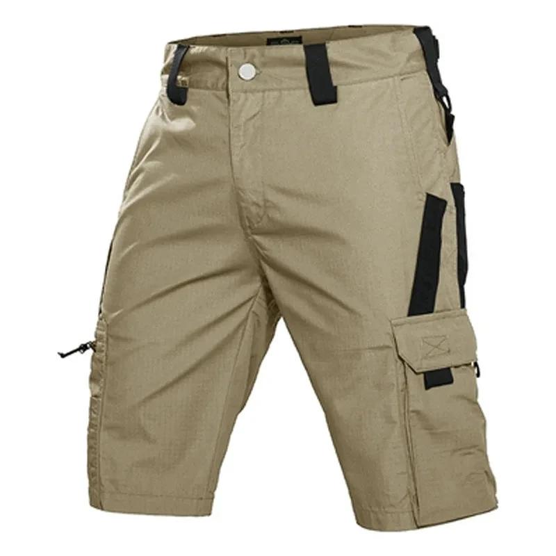 Short de Camouflage pour hommes, séchage rapide, poches multiples, pantalon militaire, randonnée en 