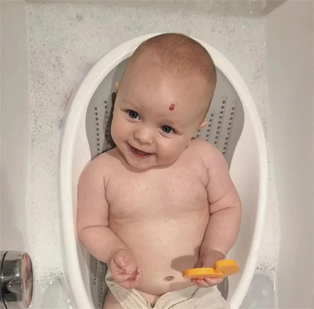 Baignoire de natation pour bébé, doux au toucher, Base antidérapante Portable, seau de bain de pieds