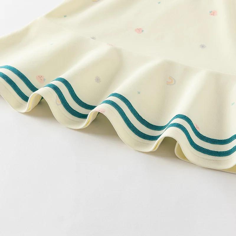 Dave Bella – robe Polo pour enfants, nouvelle mode d'été pour bébés filles, jupe ondulée douce et mi