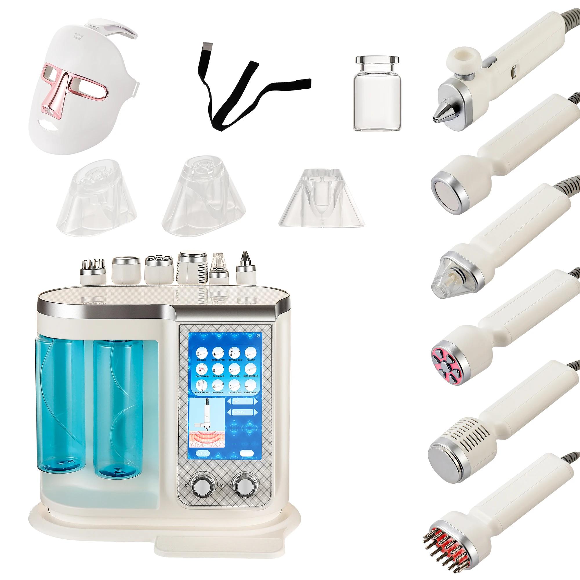 Appareil de beauté Hydra Water Dermabrasion Peel Oxygen Jet 7 en 1 Hydro Microdermabrasion Aqua Peel